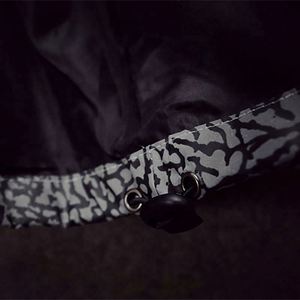 100% Polyester <b>Reflective</b> Hooded Long Sleeves Streetwear Reflecting Soft Shell Men Custom Logo <b>Reflective</b> <b>Jacket</b> - Product Image 4