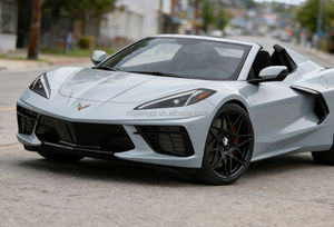 Jantes monobloc personnalisées OEM, multi-branches, en alliage d'aluminium forgé noir brillant avec reflets argentés pour <span class=keywords><strong>Corvette</strong></span> C8 - Product Image 2