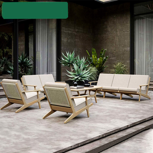 Meubles <span class=keywords><strong>de</strong></span> patio <span class=keywords><strong>de</strong></span> <span class=keywords><strong>jardin</strong></span> en bois massif, rotin, rotin, teck, tapisserie d'ameublement, canapé, ensemble <span class=keywords><strong>de</strong></span> canapés pour hôtels, parcs et extérieurs - Product Image 2