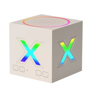 HYS-203D RGB Magic <span class=keywords><strong>Cube</strong></span> loa không dây cho máy tính điện thoại di động ngoài trời Home mini máy tính để bàn sử dụng với TF Thẻ khả năng tương thích - Product Image 2