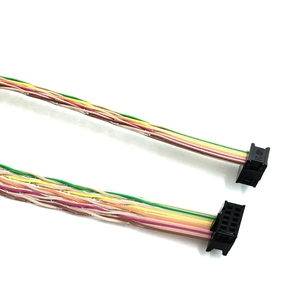 Oem ODM nhà máy 2.54 mét Pitch <span class=keywords><strong>10</strong></span> dây <span class=keywords><strong>IDC</strong></span> phẳng xoắn cặp Ribbon Flex cáp PVC Áo khoác 2.54 mét Pitch <span class=keywords><strong>IDC</strong></span> tiêu đề máy tính sử dụng - Product Image 2