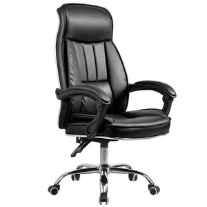 Silla de oficina ejecutiva <span class=keywords><strong>Siesta</strong></span> Zero Gravity al por mayor con reposacabezas ajustable, silla elevadora de cuero PU fabricada en China - Product Image 1