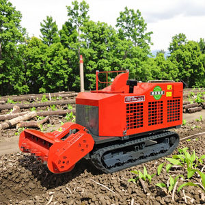 Desbrozadora de orugas diésel de 50 CV de grado profesional con tanque de combustible de 93 L y control remoto para cortar césped en orillas de ríos - Product Image 6