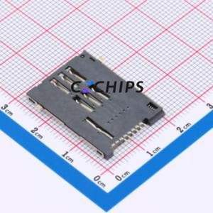 BX-<b>SIM</b>-1.85H6PJ <b>SIM</b> <b>Card</b> Connector SMD Connector Self-Return Type Mini <b>SIM</b> <b>Card</b> <b>Card</b> <b>Holder</b> 1.85mm - Product Image 2