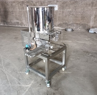 Machine commerciale automatique de formage de pâté de viande et de pépite de poulet pour la fabrication de pâtés de hamburger avec composant de noyau de moteur