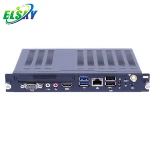 ELSKY核心i3-4005U i3-4010U OPS 4K ops迷你pc用于手指触摸交互式白板教育设备