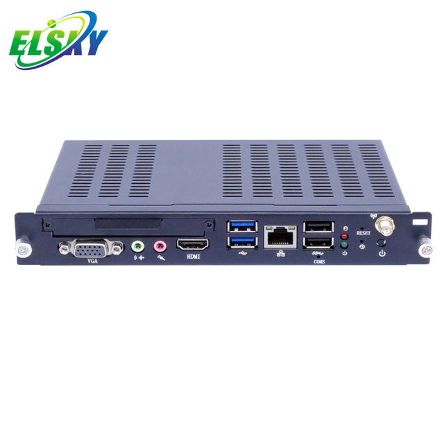 ELSKY Core I3-4005U I3-4010U OPS 4K Ops Mini Pc for Finger Touch Interactive Whiteboard Educational Equipment