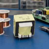 Transformateur basse fréquence de type broche EI2815, noyau laminé en tôle d'acier au silicium personnalisé, transformateur électronique