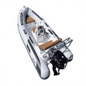 Bateau de pêche <span class=keywords><strong>semi</strong></span>-<span class=keywords><strong>rigide</strong></span> gonflable <span class=keywords><strong>Zodiac</strong></span> RIB420 de 14 pieds en PVC/Hypalon/Orca à vendre - Product Image 1