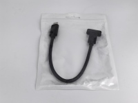 Adaptador USB2.0 USB C Hembra a Macho, Extensor con Orificios para Montaje en Panel, Cable Tipo-C de Carga Rápida para Teléfono MP3/MP4, Cable USB C de Carga Rápida