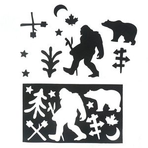 Wbg quần áo áp lực nhạy cảm Acrylic Nylon thân thiện với môi xuống áo khoác và sửa chữa lều các bản vá lỗi - Product Image 1