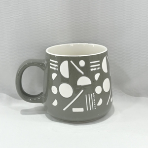 High Quality Custom Mugs Cup Wholesale Ceramic Customized Unglazed Ceramic Mug Bulk Unique Shape Ceramic Coffee Mugs - Product Image 5