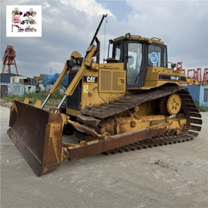 Topadora Usada Japonesa Cat D6H de 20 Toneladas con Cuchilla en U y Cabrestante para Minería y Desbroce, Exportación - Product Image 1