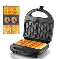 Machine à Arepas Aifa : Cuisson rapide de 6 petites frites et quiches en quelques minutes – Grille électrique antiadhésive pour Arepas, idéale pour la maison