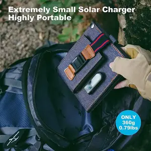 Outdoor Portable Solar Panel 7W 14W 21W 28W 40W Folding Solar Panel For Phone Battery Outdoor Camping Solar Panel