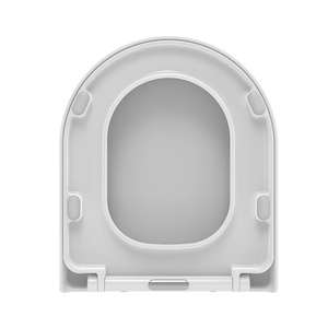 Asiento de <span class=keywords><strong>WC</strong></span> higiénico de cierre suave sanitario Asiento de inodoro <span class=keywords><strong>universal</strong></span> en forma de D Seguridad Material de urea Tapas de inodoro Asientos - Product Image 5