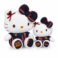 Prêt à expédier : Jouets en peluche Hello Kitty adorables et anti-stress, figurines d'anime de 8 pouces, animaux en peluche doux et mignons pour les salles de jeux.