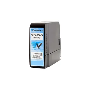Satışa V7206-D videojet orijinal mürekkep makyaj solvent sıvıları