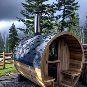 Sauna Exterior de Infrarrojos Tradicional Nórdica Aislada de Gran Tamaño para 1-2-4 Personas, Precio de Guangzhou - Product Image 3