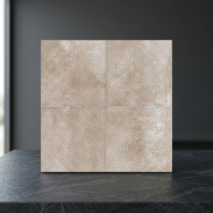 Carreaux de porcelaine marron effet brique 400x400mm 12mm pour parking, 40x40cm 16x16 pouces, revêtement de sol extérieur robuste - Product Image 6