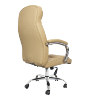 Chaises de luxe ergonomiques en cuir à dossier haut pivotant pour bureau à domicile élévatrice inclinable chaises confortables de luxe