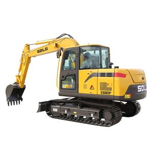 High Performance SDLG E680F <b>8</b> <b>Ton</b> Mini Hydraulic Crawler Excavator for Construction Projects - Product Image 4