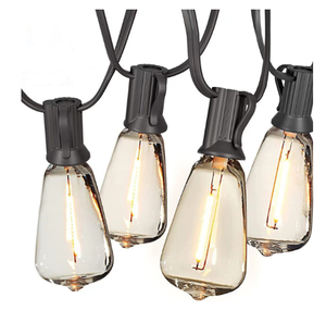 Ngoài trời giáng sinh đèn <span class=keywords><strong>LED</strong></span> 64ft <span class=keywords><strong>LED</strong></span> năng lượng mặt trời chuỗi đèn cho sân kỳ nghỉ đám cưới Đảng năm mới của đèn - Product Image 1