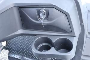 आसान पैंतरेबाज़ी हल्के शांत ऑपरेशन लाल 2 सीटर इलेक्ट्रिक गोल्फ बुगी निजी उद्यान अवकाश विला के लिए - Product Image 4