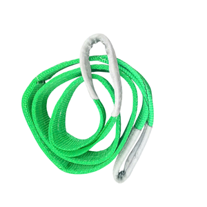 สายรัดโพลีเอสเตอร์สีเขียว2000กก. ที่เชื่อถือได้สำหรับการยกการดึงและการขนส่งที่ปลอดภัยผลิตในเวียดนาม - Product Image 1