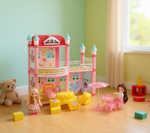 Heng Beier Ensemble de cuisine en plastique pour jeu d'imitation pour filles de 5 à 7 ans Modèle 8222 1 - Product Image 2