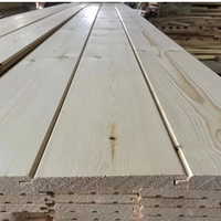 Materiales de Construcción de Madera de Pino Secados al Horno (KD) para Decoración de Paredes del Hogar