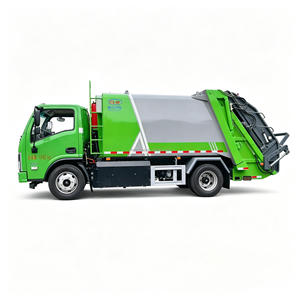 Nuevo Camión de Basura Eléctrico Shacman 8CBM, Camión de Recolección de Residuos 4x2 con Elevador Trasero de Contenedores - Product Image 1