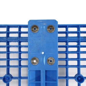 Paletas de plástico no madera de una cara de entrada de 4 vías resistentes HUADING para almacenamiento - Product Image 5