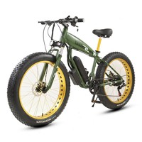 Vélo Électrique 48V 750W 1000W VTT Tout Suspendu, Vélo Électrique Hybride Tout-Terrain Pas Cher en Alliage d'Aluminium pour Fat Bike