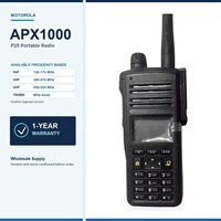 Motorola APX1000 P25 Radio bidirectionnelle portable adaptée à la sécurité publique Communication GPS talkie-walkie