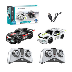 <span class=keywords><strong>Auto</strong></span> <span class=keywords><strong>da</strong></span> <span class=keywords><strong>Corsa</strong></span> Telecomandata per 2 Giocatori con Funzione di Eiezione, Giocattolo Interattivo Genitore-Figlio per Bambini con 2 <span class=keywords><strong>Auto</strong></span> - Product Image 3