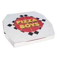 Boîtes à pizza en carton kraft écologique pour emporter, grande capacité de production, avec logo, vente en gros 2026