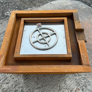 Foyers en acier Corten Foyer extérieur en métal au <span class=keywords><strong>propane</strong></span> Foyer de piscine Cascade Foyers à <span class=keywords><strong>gaz</strong></span> - Product Image 6