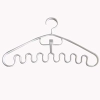 DS3695 Multifunktion ale spurlose Kleiderbügel Kleiderbügel für Closet Organizer Kunststoff Schal Krawatte Socke Unterwäsche Kleiderbügel