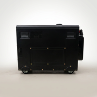 Générateur diesel silencieux SS SAMSON SS5500SL 5KW, démarrage électrique, 240V 50Hz, AVR, générateur d'énergie pour la maison