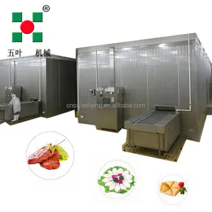 Hot selling IQF fast freezing equipment cryogenic spiral blast freezer machine iqf freezer machine