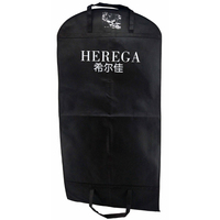 Housse de costume de vêtement en coton personnalisé, sacs de couverture de sac non tissé pour magasin de vêtements