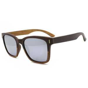 Gafas de Sol de Madera Reciclada con Bisagras de Resorte, Polarizadas TAC, con Caja de Madera, Novedad de Moda - Product Image 4