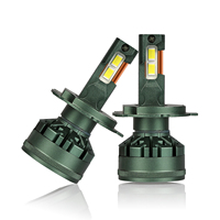 Sistema de Iluminación Automotriz Mejorado de Alta Potencia 100W 3570CSP H11 H4 H7 H1 H3 9005 Bombillas de Faro Led para Vehículos, Motocicletas y Coches