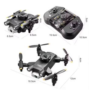 Drone pliable sans fil par Gifts1plus1 Mini UAV avec GPS FPV Double caméra HD Télécommande - Product Image 5