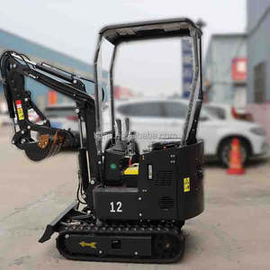 Tienu <span class=keywords><strong>mini</strong></span> theo dõi máy xúc 0.8 1 1.2 1.5 tấn nhập khẩu earthmoving máy móc loader động cơ động cơ bơm Toshiba 1 năm - Product Image 3