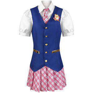 Conjunto de Uniforme Escolar de la Academia Fala Princess para Niñas, Disfraz Infantil para Representaciones Escénicas, Delansie Tejido Sin Etiqueta - Product Image 1