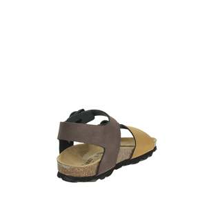 Sandales pour enfants Grunland SB2111-40 en cuir bleu avec sangle réglable, confortables pour la marche en extérieur - Product Image 3