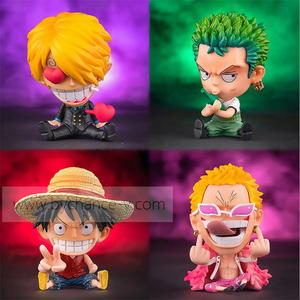 Figurines d'action de <span class=keywords><strong>pirate</strong></span> <span class=keywords><strong>manga</strong></span> japonais les plus populaires jouet amusant pose dessin animé à la mode jouet de collection pour la décoration intérieure - Product Image 1