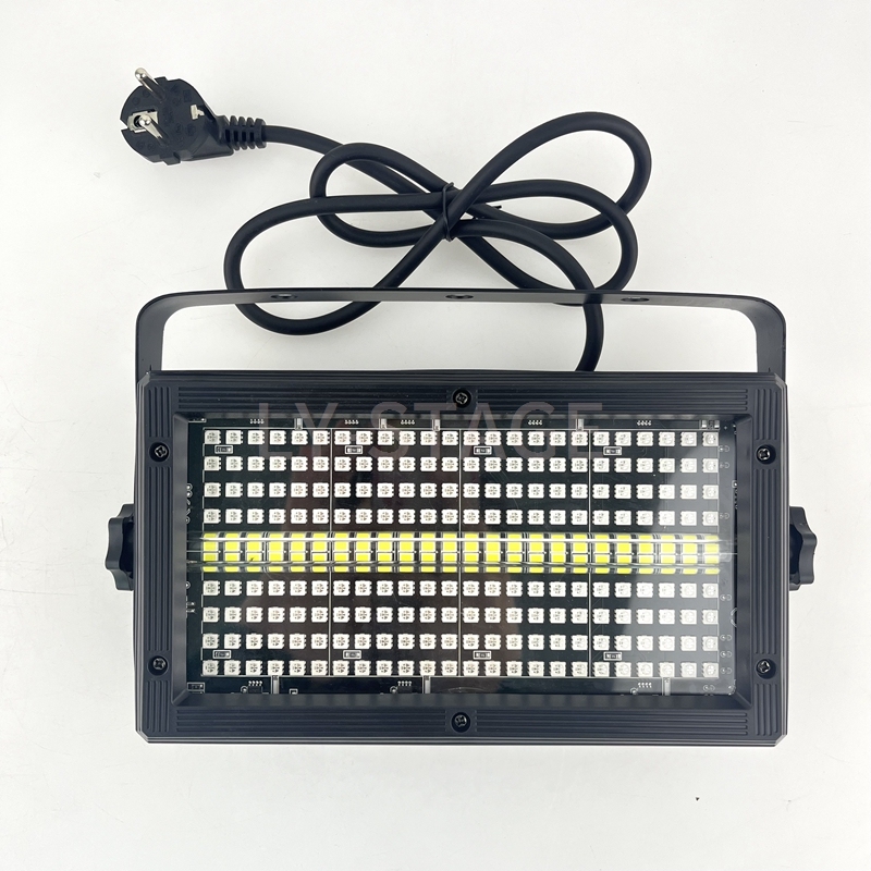 60W Mini LED Strobe - 48W+288C LEDs, DMX, 48-Partition Super Bright Dj Lighting